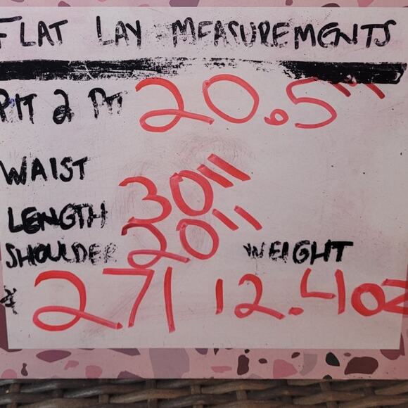 Pink Speckled Lagenlook Oversized Blouse Womens Extra Large Hankey Hem Artsy - Picture 9 of 10